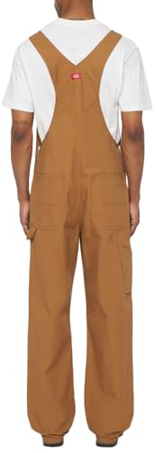 Dickies - Salopette Classica, Uomo, Marrone, Taglia: W40/L34 - 4