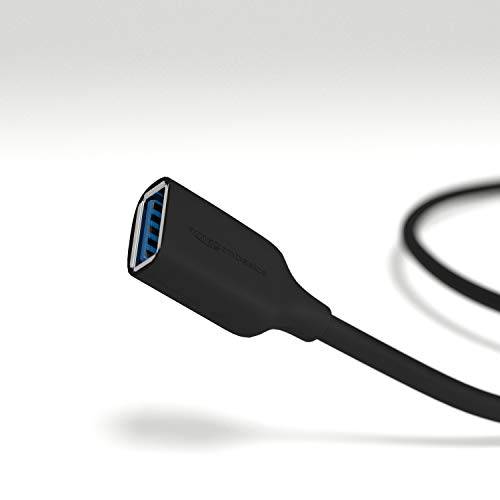 Amazon Basics Adaptateur USB-C 3.1 Gen1 vers USB-A - Noir