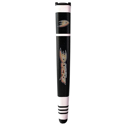Team Golf NHL Anaheim Ducks Putter Grip with Removable Gel Top Ball Marker, Durable Wide & Easy to Control