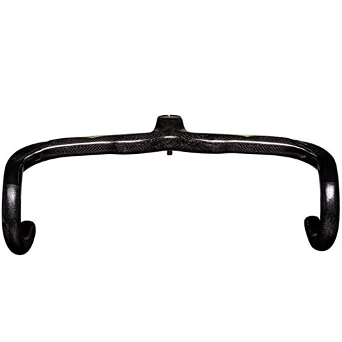 Guiador De Bicicleta De Estrada, Guiador Integrado De Fibra De Carbono Guiador De Queda De Bicicleta