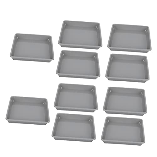 FUNOMOCYA 10Pcs Flower Pot Trays Water Holding Bases for Use Design Easy to Clean Sun Aging for Plant Pots