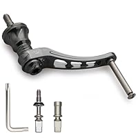 Amazon | HEIGHTEN 45-50mm可変 リール ハンドル(ノブ無し) シマノ