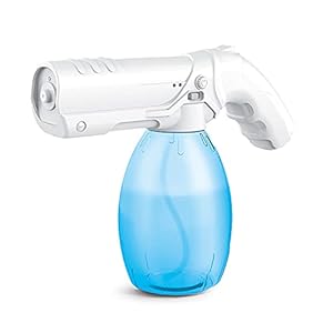 800Ml Ontsmettingsmiddel Mist Pistool Handheld Oplaadbare Nano Verstuiver Grote Capaciteit Elektrische Sproeier Mondstuk…