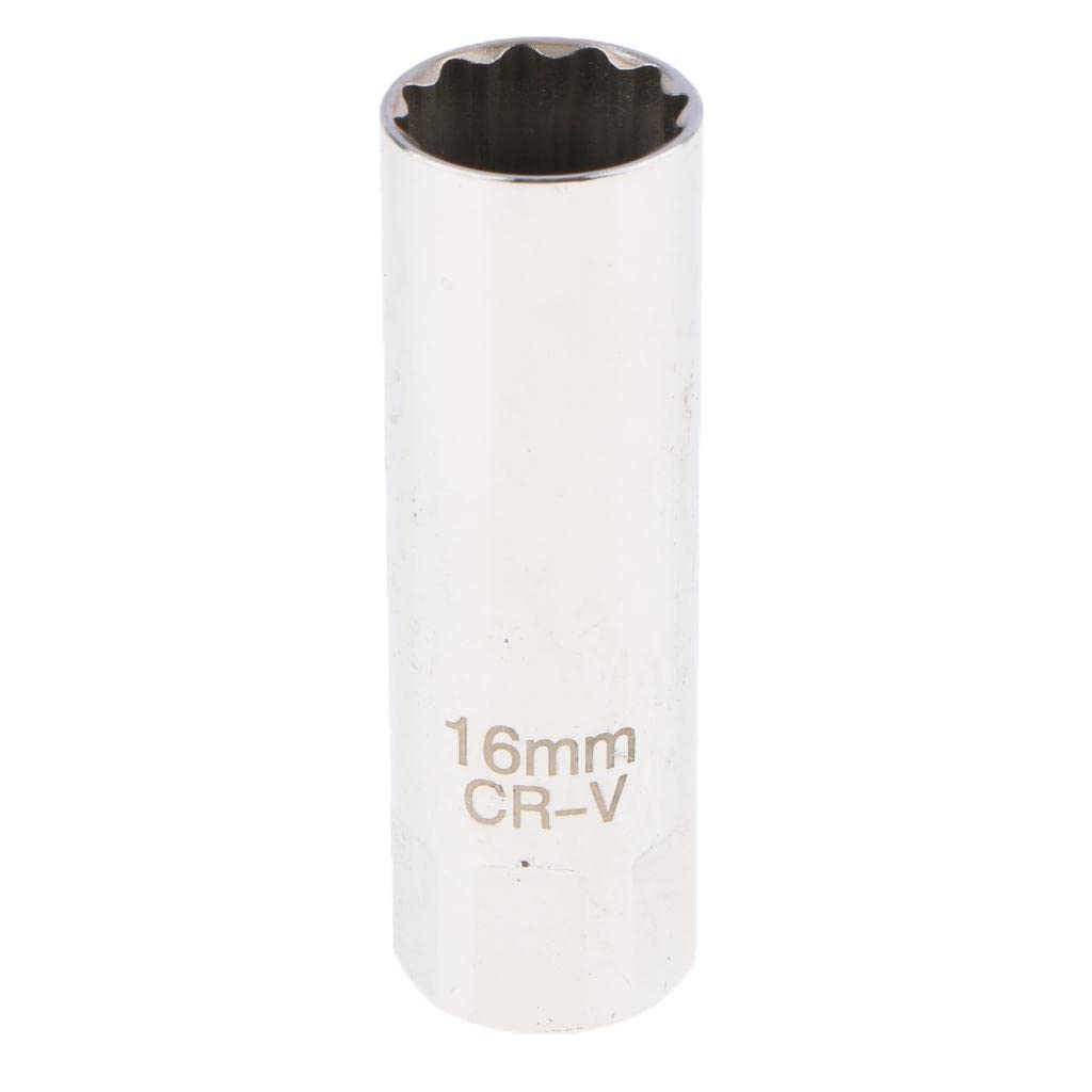 SECRET DESIRE 16mm Thin Wall 3/8 Drive 12 Point Spark Plug Socket Wrench Tool Compatible with B.M.W-image-44