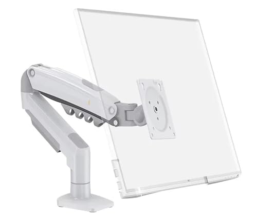 Soporte de escritorio F80 brazo articulado de gas para monitor de 17-30 pulgadas USB 3.0 2