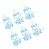 Bouteille de bonbons - vous pouvez remplir ces mini bouteilles de lait avec n'importe quoi, des bonbons aux petits bibelots pour avoir un meilleur effet décoratif, récipient à bonbons de fête