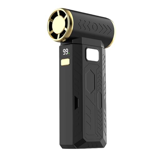 ミニターボファン電気エアダスターホームカーペットの強力なパワー(ブラックT2)