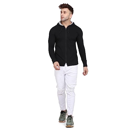 Image of Geum Men's Hooded Neck Full Sleeves T-Shirt
