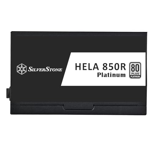 Image of Silverstone Technology HELA 850R Platinum 80 Plus Platinum 850W ATX 3.1 Power Supply, SST-HA850R-PMA