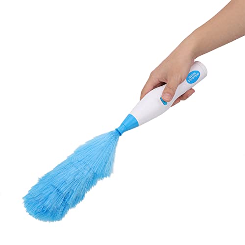Image of AYNEFY 180 Bendable Electric Duster, Duster with Extendable Pole Bendable Dusters for Fans, Blinds, Furniture, Shutters, Cars top and More