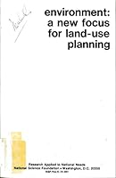Environment: a New Focus for Land-Use Planning B002LA8GT4 Book Cover
