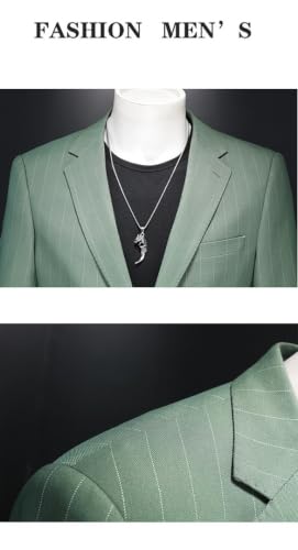 Veste de costume ajustée col revers cranté pour mariage - 3