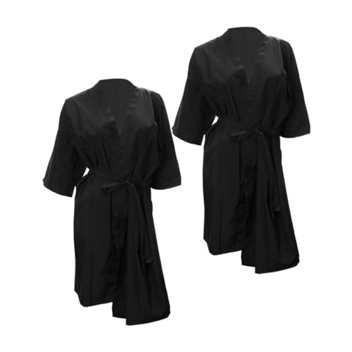 Peignoirs pour femmes confortables et résistants lot de 2 noirs COLLBATH