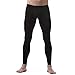 ranrann Collant de Sport Homme Sexy Legging Taille Elastique Pantalon Thermique Fitness Musculation Course Running Gym Course Yoga Respirant Stretch Sportwear M-XL Type D Noir L