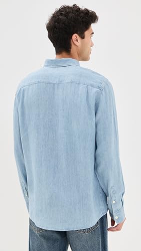 Faherty Men's Tried and True Chambray Workshirt3