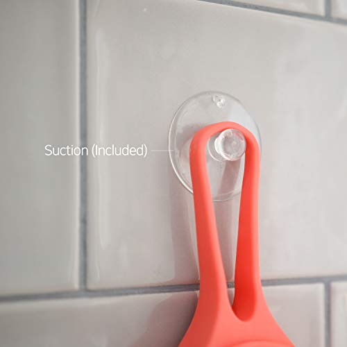 Mooas Loop Bathroom Clock (White, 3.16 X 1.31 X 6.02 Inch), Waterproof Shower Clock thumb #6