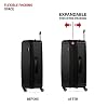 SwissGear 6297 Hardside Expandable Luggage with Spinner Wheels, Black, 3-Piece Set (18/23/27)