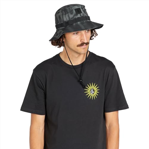 Image of Volcom Men's Boonie Hat - Wide Brim Sun Hat with Adjustable Chin Strap