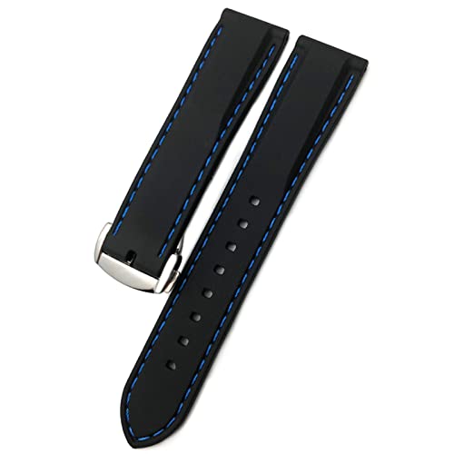Bracelet montre silicone 22mm étanche pour le sport quotidien