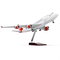 Amazon.co.jp: QIYUMOKE 1/160 ANA ボーイング747 飛行機モデル 15.5cm