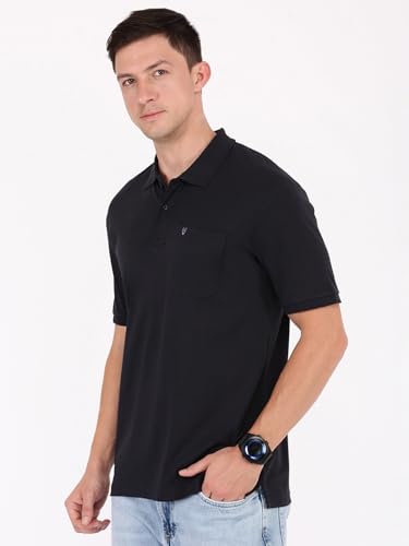 Image of Macroman M-Series Men's Solid Regular Fit T-Shirt