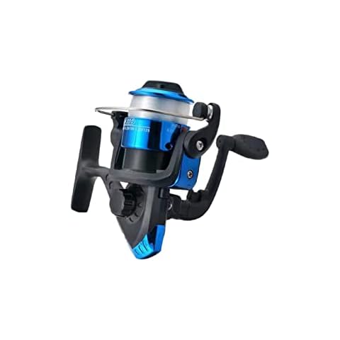 Fishing Reel Nylon Spinning Reel Lightweight Portable Baitcasting Reel with Cord for Boat Fishing Rock Fishing Beach Fishing Lakes Rivers Ponds Cover