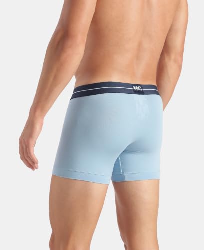 Image of Jockey NY16 Men Super Combed Cotton Elastane Stretch Solid Trunk with Ultrasoft Waistband (Pack of 2)