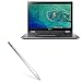 Acer Spin 3 (SP314-52) Stylus Pen, BoxWave [AccuPoint Active Stylus] Electronic Stylus with Ultra Fine Tip for Acer Spin 3 (SP314-52) - Metallic Silver