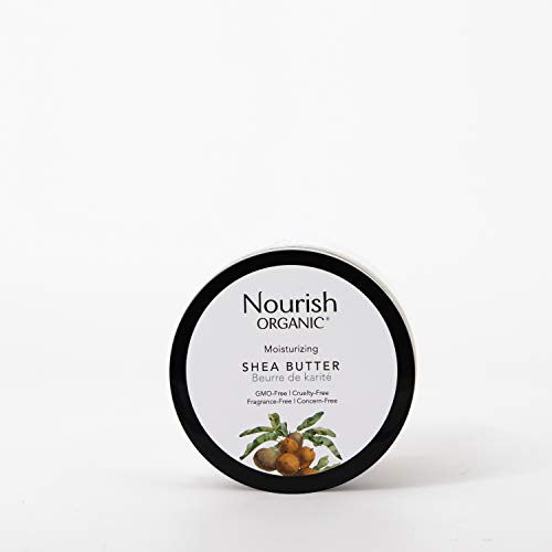 Nourish Organic Moisturizing Butter Gmo-Free, Cruelty Free, 100% Vegan, Shea, 5.2 Ounce #TOP1