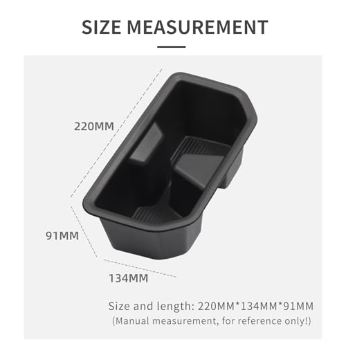 Inserto para portavasos trasero smabee para Toyota Sequoia miniatura 6