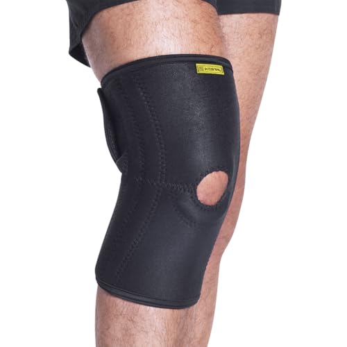 Joelheira Com Hastes Flexíveis Ajustável Ortopédica Saúde Exercício Kestal Ksn005 (UN)