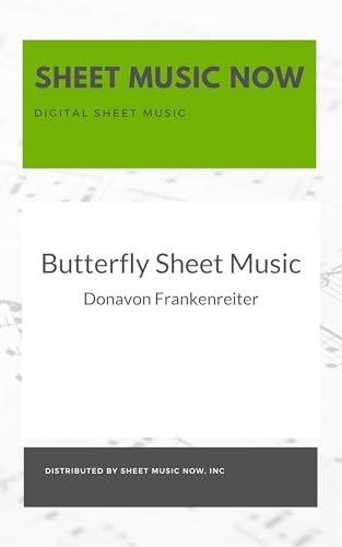 Photo de Butterfly Sheet Music (English Edition)