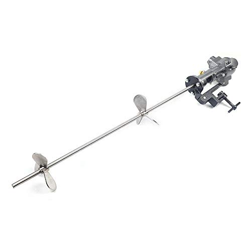 Agitador neumático, agitador Industrial, Mezclador de Barril con Abrazadera, agitador de Aire, Herramienta para Mezclar Pintura, Mezclador neumático, Mezclador de Pintura neumático de 50 GAL