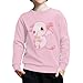 ZPINXIGN Axolotl Girls Long Sleeve Shirts Size 11-13 Pink Sweatshirts Kawaii Outfits Cute Clothes for Kids 11-13 Years Old Pullover Shirts for Youth Teens School Costume