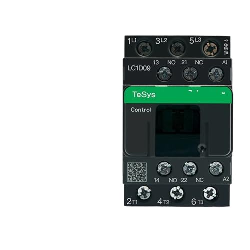 Contacteur AC LC1D25A avec bobine 110V pour commuter un circuit triphasé
