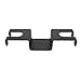 Luqeeg Vertical Hanging Barbell Rack with Space Saving Design, Iron Material, Easy Installation, for Home Gym Accessory