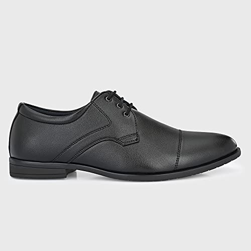 Image of Centrino Mens Formal Shoe |Elegant Lace Up Derby for Business & Casual Wear | Premium Craftsmanship for a Stylish & Sophisticated Look | Cushioned Insole for All-Day Comfort & Support (8685)