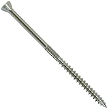 #9 x 4' Silver Star Stainless Steel Trim Head Screw Torx/Star Drive Head (1 Pound - 65 Approx. Screw...