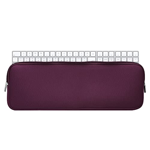 kwmobile Funda para Teclado Compatible con Apple Magic Keyboard con Teclado numérico - Estuche de...
