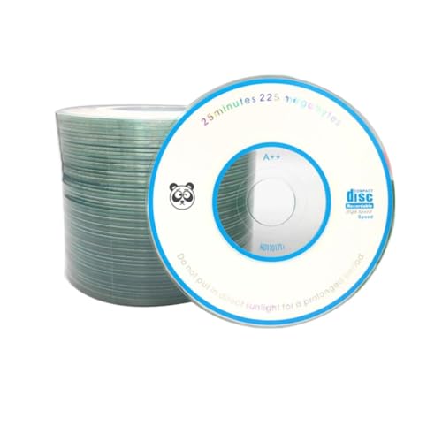 50 Pack 8cm Mini Recordable Blank CD-R Discs for Music Data 225MB