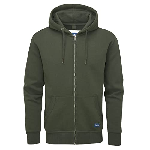 Charles Wilson Herren Kapuzenpulli mit Reißverschluss Mitteldick (XXL,...