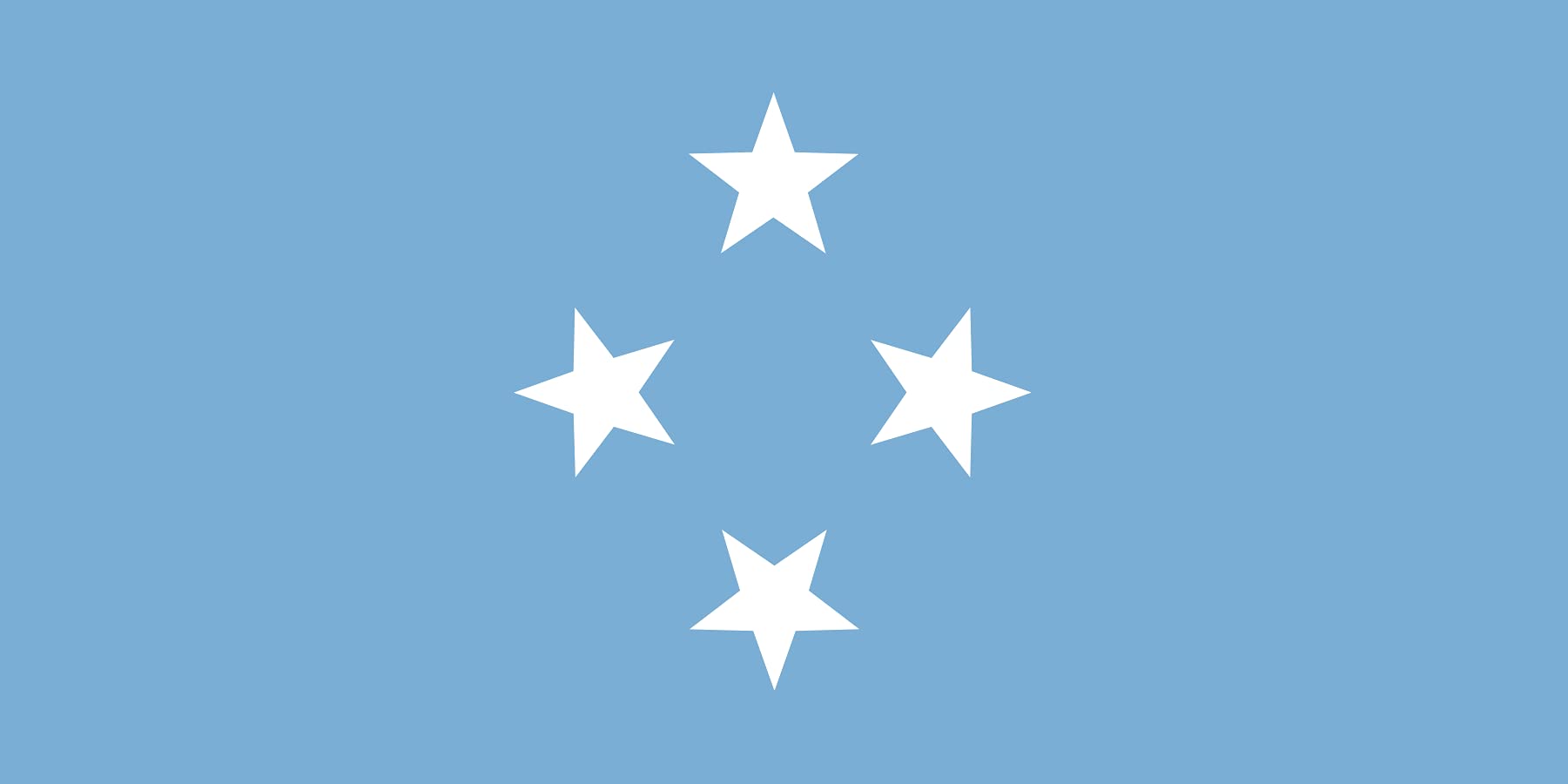 3x5 Feet 276 International Global World Country Flags (MICRONESIA)