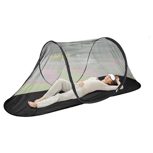 Baoqifong Mosquitera para Cama,Tienda de Malla Ligera y Portátil | Protector de Dosel de Tela Oxford para Interior Exterior Dormitorio Patio Camping Parque Coche Jardín