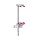 Manfrotto 6 Schraubzwinge mit Backen - Schwerlast Schraubzwinge mit Backen - 6 / 15 cm Öffnungskapazität - 50 kg maximale Nutzlast - Grau