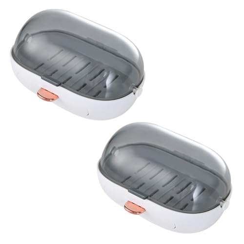 Il portasapone è realizzato in materiale di alta qualità. Elegante e funzionale! Facile da pulire e ha uno stile di decorazione moderno e distintivo! Abbastanza resistente da durare per anni! Questi portasapone saranno comodi organizzatori da banco!