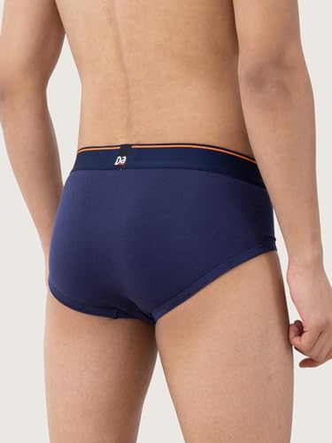 DAMENSCH Deo-Cotton Printed Underwear Breathable Inner for Men Cotton Briefs Pack No-Marks Waistband Moisture Wicking