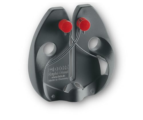 F. DICK Messerschärfer Rapid Steel action (Schärfer zum Durchziehen; Stäbe aus Edelstahl) 90091000, ohne Standplatte schwarz, 20 cm