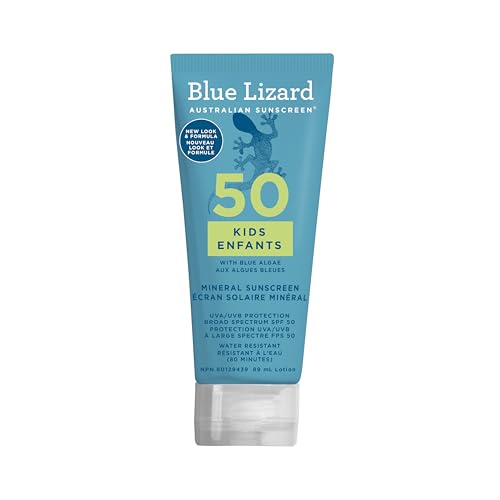 Blue Lizard écran solaire minéral enfants SPF 50, 89 mL