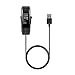 EXMRAT for Garmin Vivosmart HR Charger, Replacement Charging Cable for Garmin Vivosmart HR / Vivosmart HR Plus Activity Tracker Regular Fit (Black)