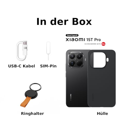 XIAOMI 15T Pro, Smartphone 12+512GB, 6,83" 144Hz augenschonendes Display, MediaTek Dimensity 9400+, 50MP Leica 5X Pro Teleobjektiv, 5500mAh, Schwarz, 2 Jahre Garantie – Bild 7